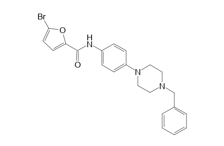 N-[4-(4-benzyl-1-piperazinyl)phenyl]-5-bromo-2-furamide