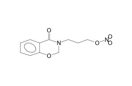 nitric acid 3-(4-keto-2H-1,3-benzoxazin-3-yl)propyl ester
