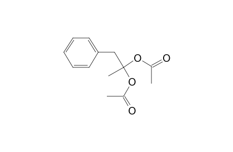 1-Phenyl-propane-2,2-diol diethanoate