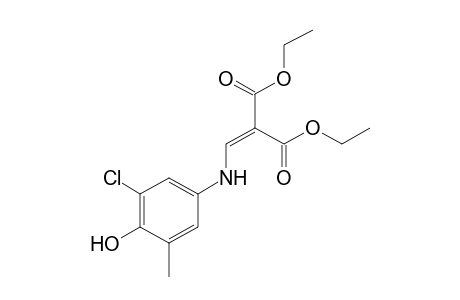 [(5-chloro-4-hydroxy-m-toluidino)methylene]malonic acid, diethyl ester