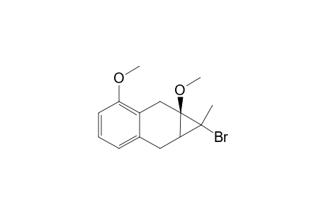 (7a.beta.)-,6-Dimethoxy-1-bromo-1-methyl-1a,2,7,7a-tetrahydro-1H-cyclopropa[b]naphthalene