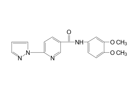 3',4'-Dimethoxy-6-(pyrazol-1-yl)nicotinanilide