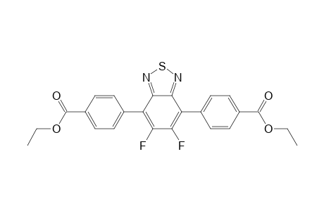 4,7-Di(4-ethoxycarbonylphenyl)-5,6-difluoro-2,1,3-benzothiadiazole