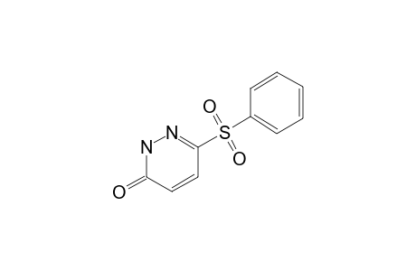 6-(Benzenesulfonyl)-2,3-dihydropyridazin-3-one