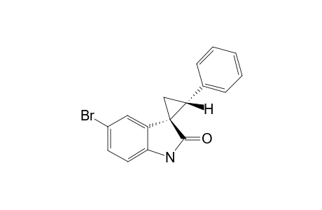 (1S,2R)-5'-bromo-2-phenylspiro[cyclopropane-1,3'-indolin]-2'-one