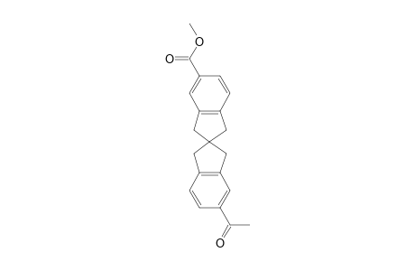 5'-acetyl-2,2'-spirobiindan-5-carboxylic acid, methyl ester