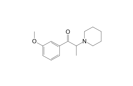 1-(3-Methoxyphenyl)-2-(piperidin-1-yl)propan-1-one