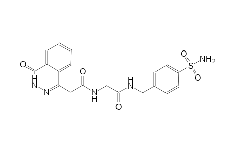 1-phthalazineacetamide, N-[2-[[[4-(aminosulfonyl)phenyl]methyl]amino]-2-oxoethyl]-3,4-dihydro-4-oxo-