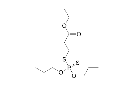 Phosphorodithioic acid, o,o-dipropyl S-ethylpropionate ester