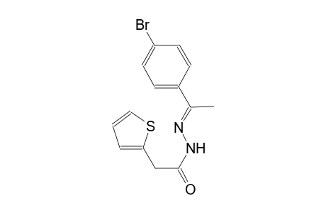 N'-[(E)-1-(4-bromophenyl)ethylidene]-2-(2-thienyl)acetohydrazide