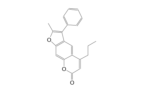 2-methyl-3-phenyl-5-propyl-7H-furo[3,2-g]chromen-7-one