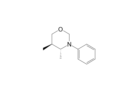 Trans-4,5-dimethyll-3-phenyltetrahydro-1,3-oxazine