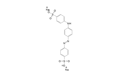 Disodium 4-({4-[(4-sulfonatophenyl)amino]phenyl}diazenyl)benzenesulfonate