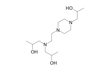 4-{2-[bis(2-hydroxypropyl)amino]ethyl}-α-methyl-1-piperazineethanol