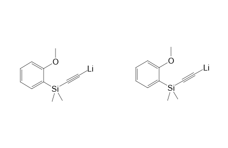Dimer of (1-[(2'-Methoxyphenyl)dimethylsilyl]-2-Lithium-Acetylene)