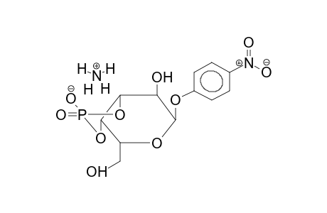 PARA-NITROPHENYL ALPHA-D-GALACTOPYRANOSIDE-3,4-CYCLOPHOSPHATE,AMMONIUM SALT