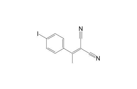 2-[1-(4-Iodophenyl)ethylidene]malononitrile