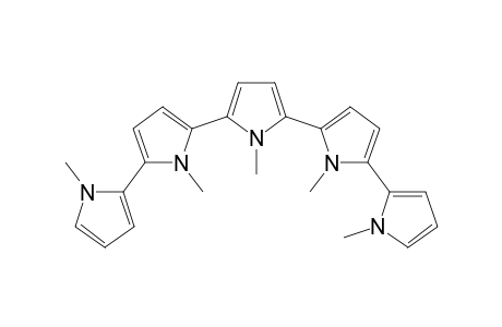 2,2':5',2'':5'',2''':5''',2''''-Quinque-1H-pyrrole, 1,1',1'',1''',1''''-pentamethyl-