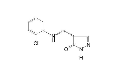 4-[(o-CHLOROANILINO)METHYLENE]-2-PYRAZOLIN-5-ONE