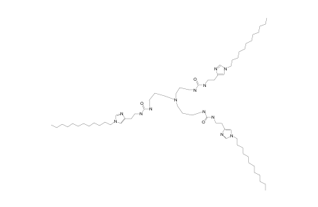 1-(2-[BIS-[2-(3-[2-[1-(1-DODECANYL)-1H-IMIDAZOL-4-YL]-ETHYL]-UREIDO)-PROPYL]-AMINO]-PROPYL)-3-[2-[1-(1-DODECANYL)-1H-IMIDAZOL-4-YL)-ETHYL]-UREA