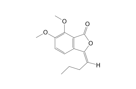 (E)-6,7-Dimethoxy-3-butylidenephthalide