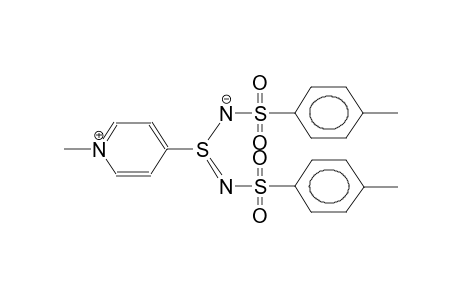 N,N'-BIS(4-METHYLPHENYLSULPHONYL)-S-(1-METHYL-4-PYRIDINIOSULPHODIIMIDATE