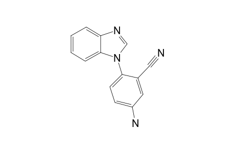 5-Amino-2-(1,3-benzodiazol-1-yl)benzonitrile