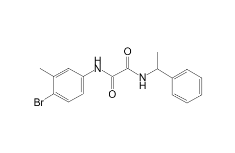 Oxamide, N-(4-bromo-3-methylphenyl)-N'-(1-phenylethyl)-