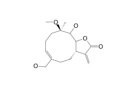 5,14-Dihydroxy-4-methoxygermacra-1(10),11(13)-dien-12,6-olide