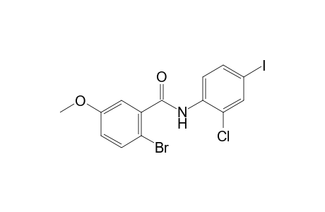 6-Bromo-2'-chloro-4'-iodo-m-anisanilide