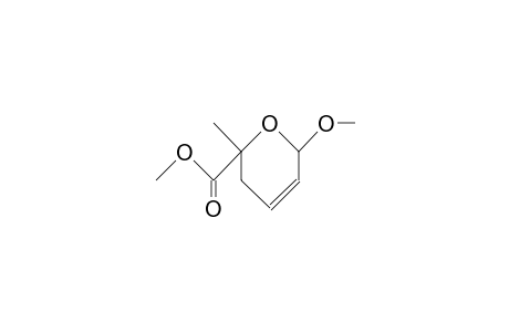 cis-3,6-DIHYDRO-6-METHOXY-2-METHYL-2H-PYRAN-2-CARBOXYLIC ACID,METHYL ESTER