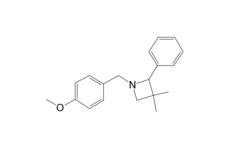 Azetidine, 1-(p-methoxybenzyl)-3,3-dimethyl-2-phenyl-