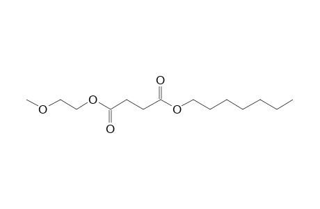 Succinic acid, heptyl 2-methoxyethyl ester