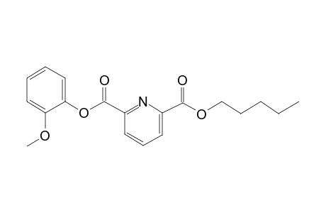 2,6-Pyridinedicarboxylic acid, 2-methoxyphenyl pentyl ester