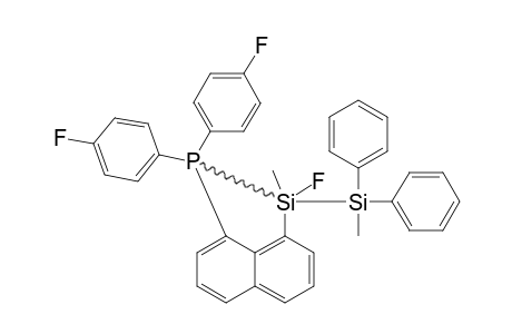 1-FLUORO-1-[8-[DI-(4-FLUOROPHENYL)-PHOSPHINO]-1-NAPHTHYL]-1,2-DIMETHYL-2,2-DIPHENYLDISILANE