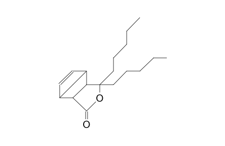 5,5-Dipentyl-4-oxa-endo-tricyclo-[5.2.1.0(2,6)]-dec-8-en-3-one