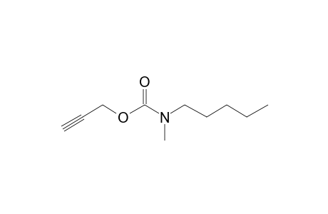 Carbamic acid, N-methyl-N-pentyl-, propargyl ester