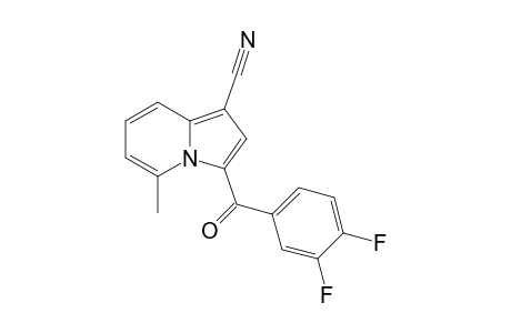 3-(3,4-difluorobenzoyl)-5-methyl-indolizine-1-carbonitrile