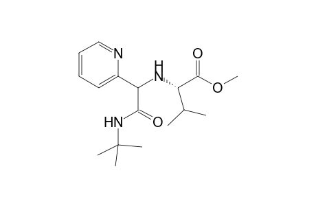 (2S)-2-[[2-(tert-butylamino)-2-keto-1-(2-pyridyl)ethyl]amino]-3-methyl-butyric acid methyl ester