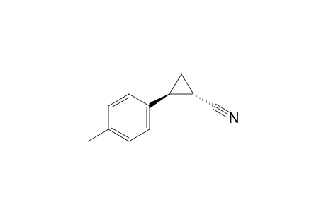 (+)-(1S,2S)-2-(4-Methylphenyl)cyclopropanecarbonitrile