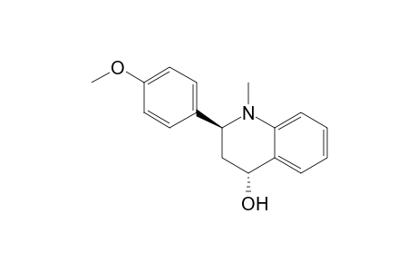 (2S*,4R*)-2-(4-Methoxyphenyl)-1-methyl-1,2,3,4-tetrahydro-quinolin-4-ol