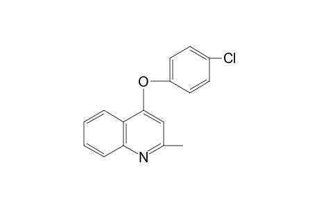 4-(p-chlorophenoxy)quinaldine