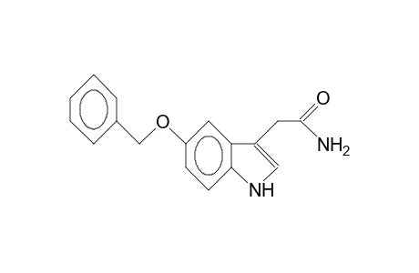 5-(BENZYLOXY)INDOLE-3-ACETAMIDE