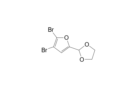 2-(4,5-dibromo-2-furanyl)-1,3-dioxolane