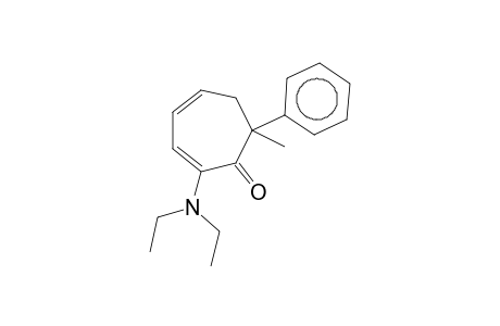 2-(Diethylamino)-7-methyl-7-phenyl-2,4-cycloheptadien-1-one