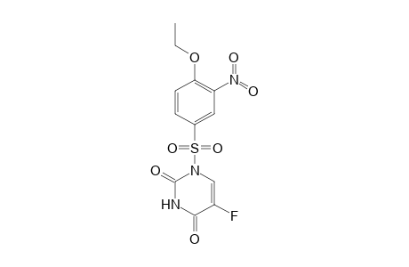 1-[(4-Ethoxy-3-nitrophenyl)sulfonyl]-5-fluoro-2,4(1H,3H)-pyrimidinedione