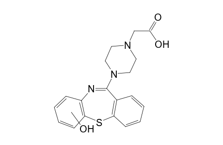 Quetiapine-M (N-CH2-COOH-HO-) MS2