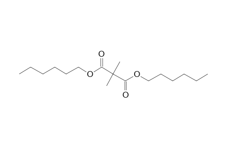 Dimethylmalonic acid, dihexyl ester