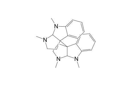 Calycanthidine, 1'-methyl-