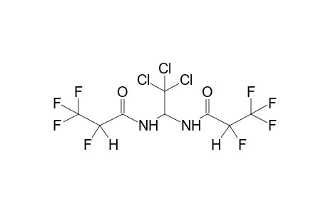 2,2,2-TRICHLOROETHYLENEBIS(ALPHA-HYDROPERFLUOROPROPIONAMIDE)